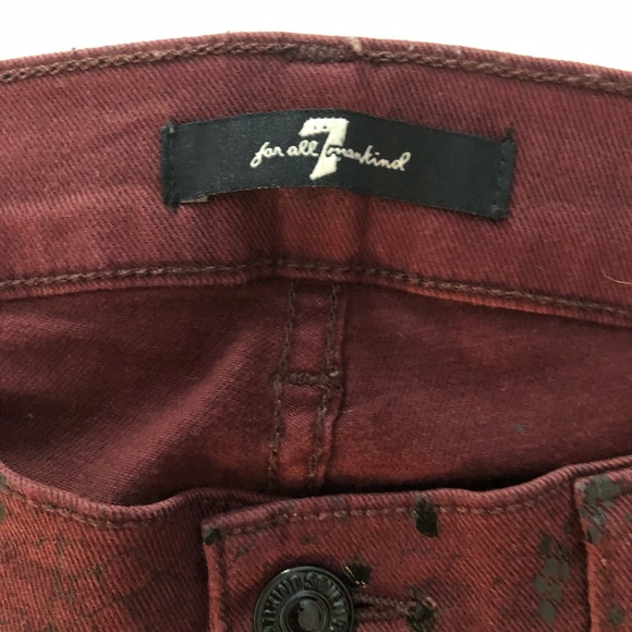 7forallmankind snakeskin pants - Picture 3 of 3